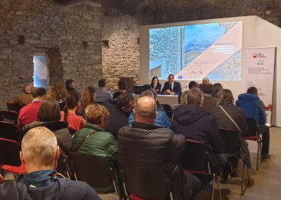 Intervento del Presidente del GAL e della cordinatrice