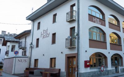 Il fabbricato “Ex Municipio” nel comune di Nus