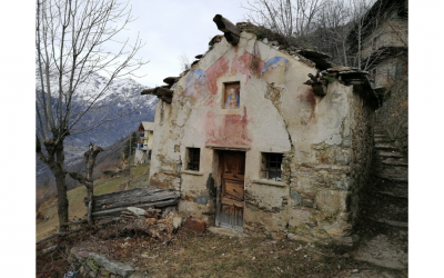 Cappella di Cevetta nel comune di Fontainemore