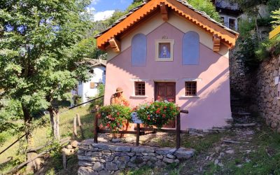 Cappella di Cevetta nel comune di Fontainemore