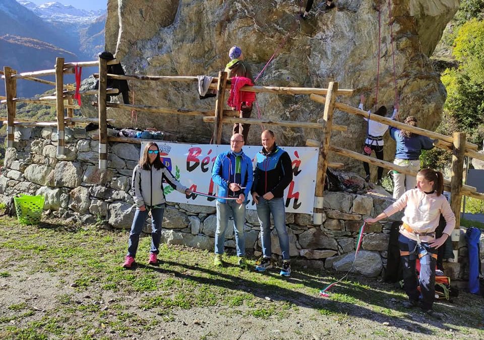 Apertura del Climbing Park Balteo a Donnas