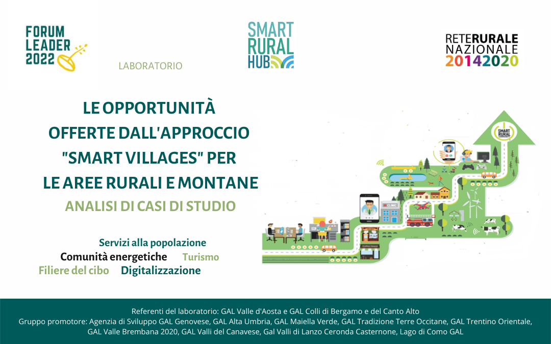 Incontri del Laboratorio “Smart Rural Hub”