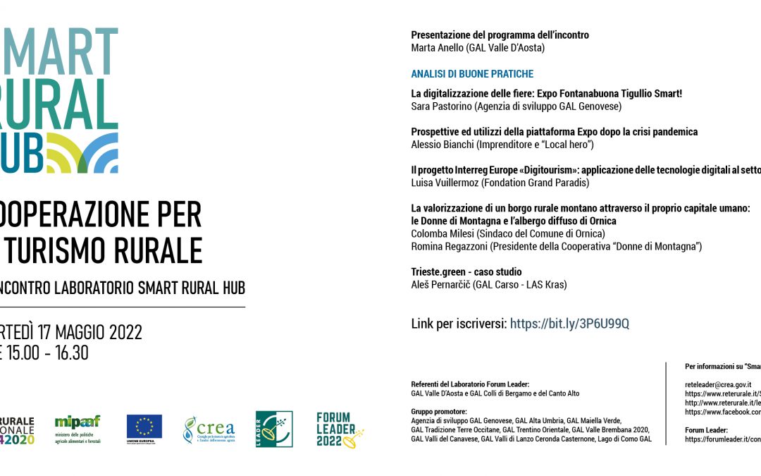 Secondo incontro “Smart Rural Hub”