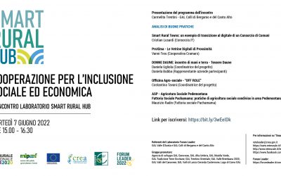 “Smart Rural Hub” – Terzo incontro