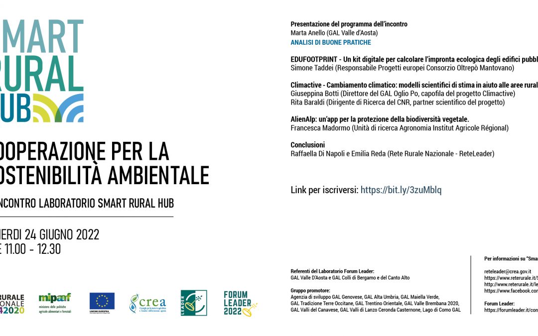 Quarto incontro “Smart Rural Hub”
