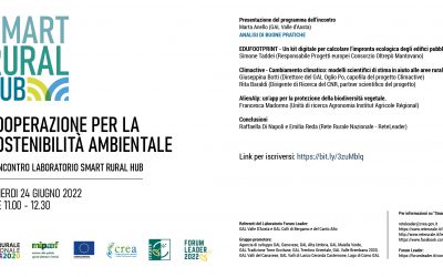 Quarto incontro “Smart Rural Hub”