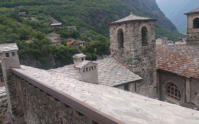 Il fabbricato “Baiguini” della Collegiata di Saint-Gilles a Verrès