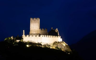 Illuminazione del Castello di Cly a Saint-Denis