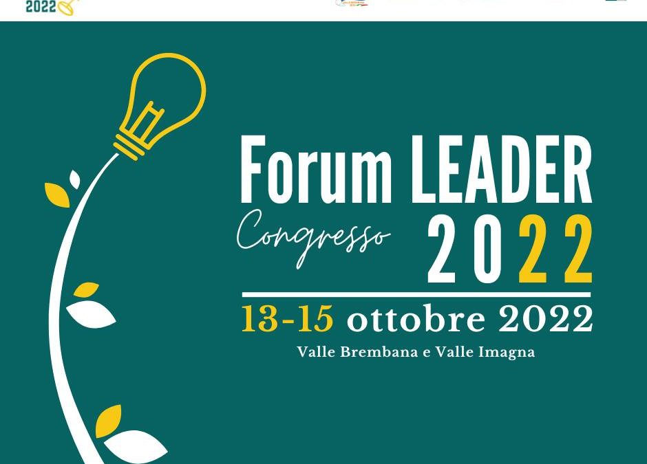 Congresso annuale Forum Leader 2022