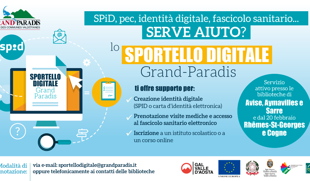 Sportello Digitale Grand-Paradis – Seconda fase