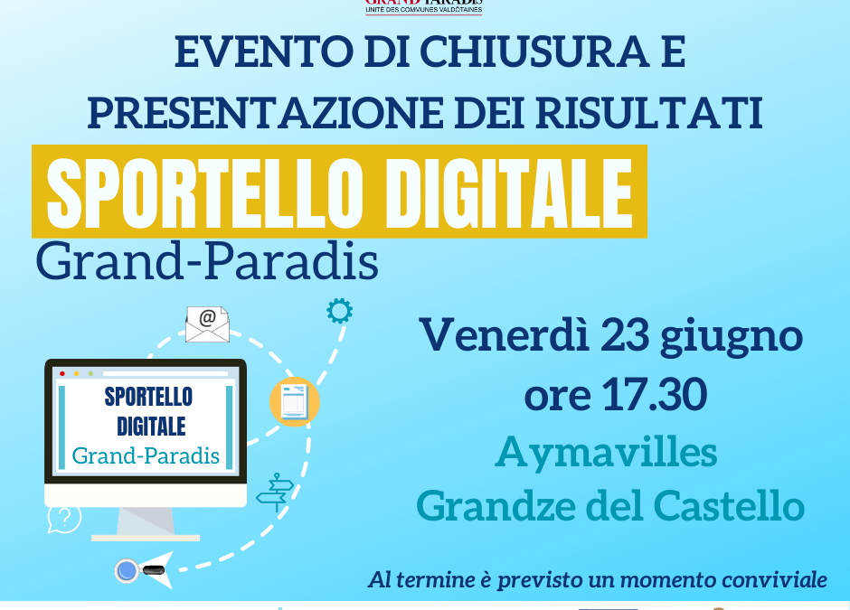 Presentazione dei risultati dello Sportello Digitale Grand-Paradis