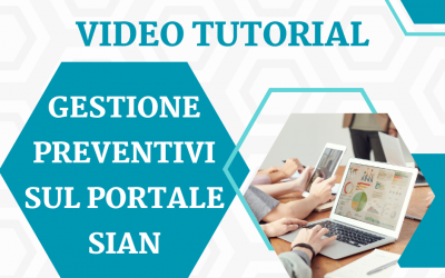 Video tutorial per la gestione dei preventivi su SIAN